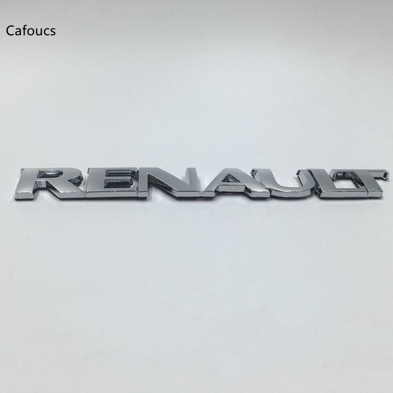 satin al renault megane clio laguna koleos logo amblem arac arka tampon trunk sticker oto aksesuarlari icin tl81 66 tr dhgate com