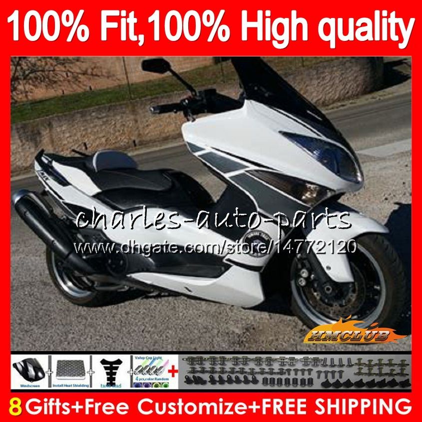 De Beste Kwaliteit Injectie Voor Yamaha Tmax XP MAX 500 TMAX 500 MAX 500  83NO.24 Wit Glanzend T MAX500 T MAX500 12 13 14 15 TMAX500 2012 2013 2014  2015 Kuip Tegen Een Goedkope Prijs, Online Motor Stroomlijnkappen |DHgate