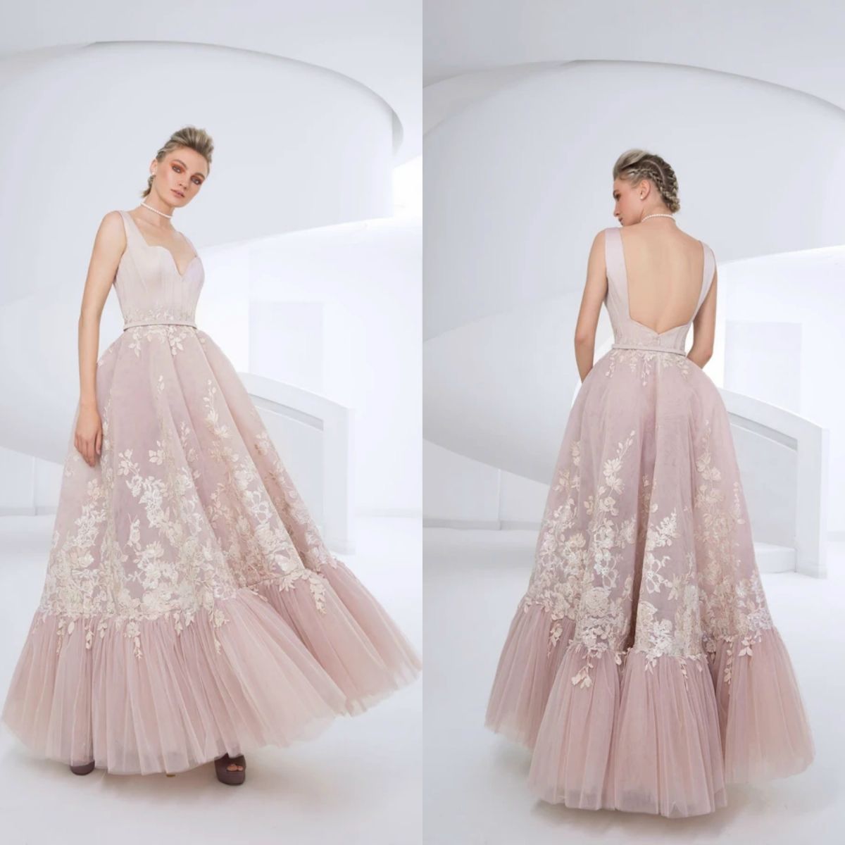 ankle length evening dresses uk