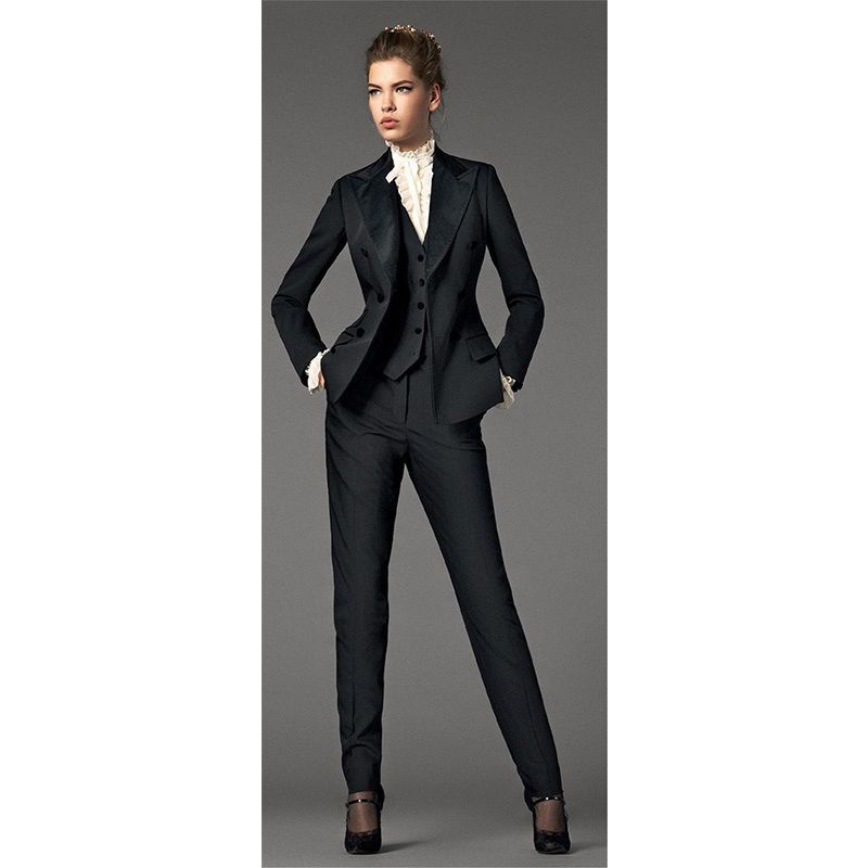 2021 Para Mujer Blazers Moda Moda Negro Otoño Invierno Oficina De Negocios Formal Uniforme TUXEDOS Tamaño Personalizado Y Color De 87,42 € | DHgate