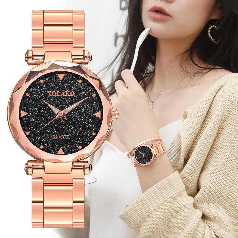 Rose Gold Women Watches Fashion Ladies Starry Sky Magnet Watch Female Wristwatch For Gifts Clock 2020 Designer Watch Discount Watch From Value333 34 58 Dhgate Com