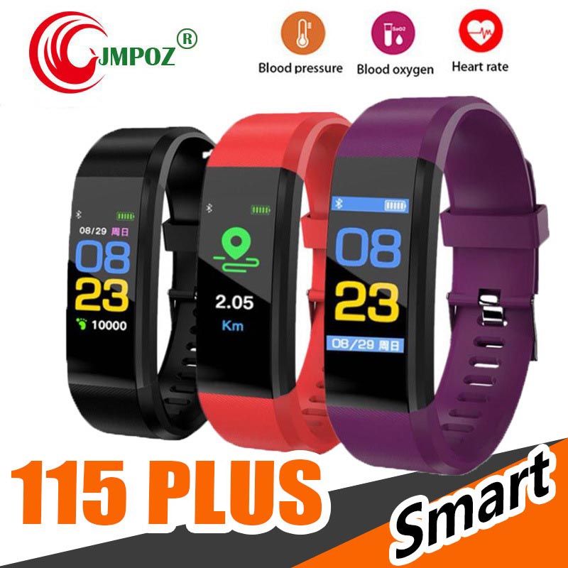 color lcd screen id115 plus smart bracelet