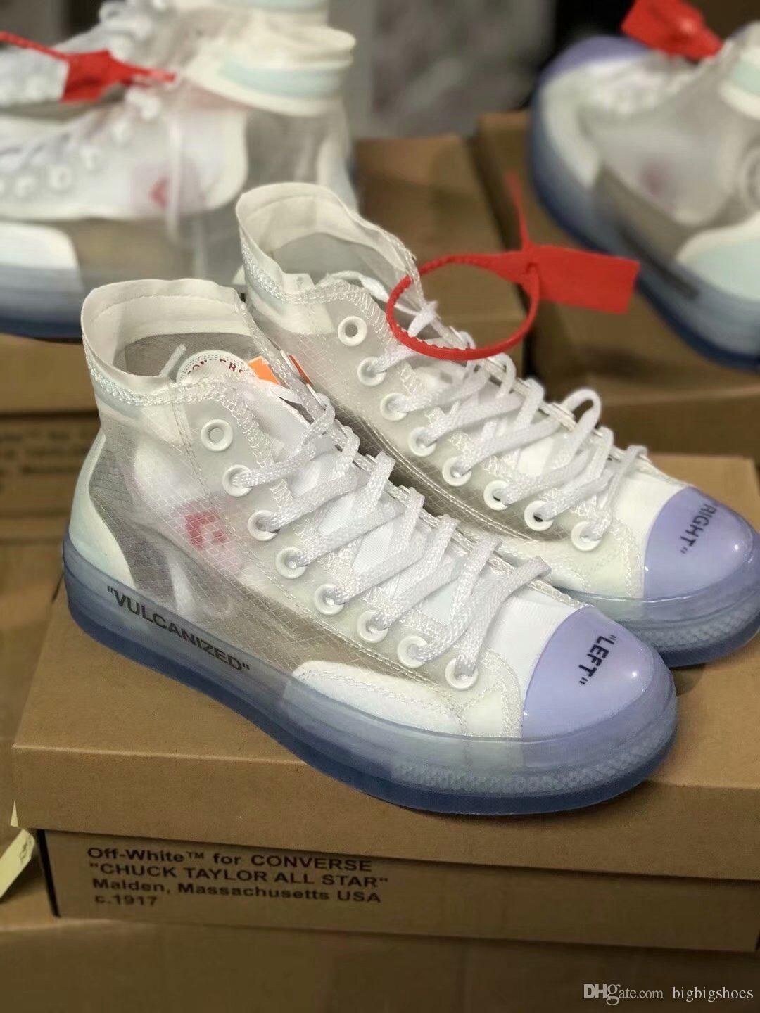 dhgate off white converse