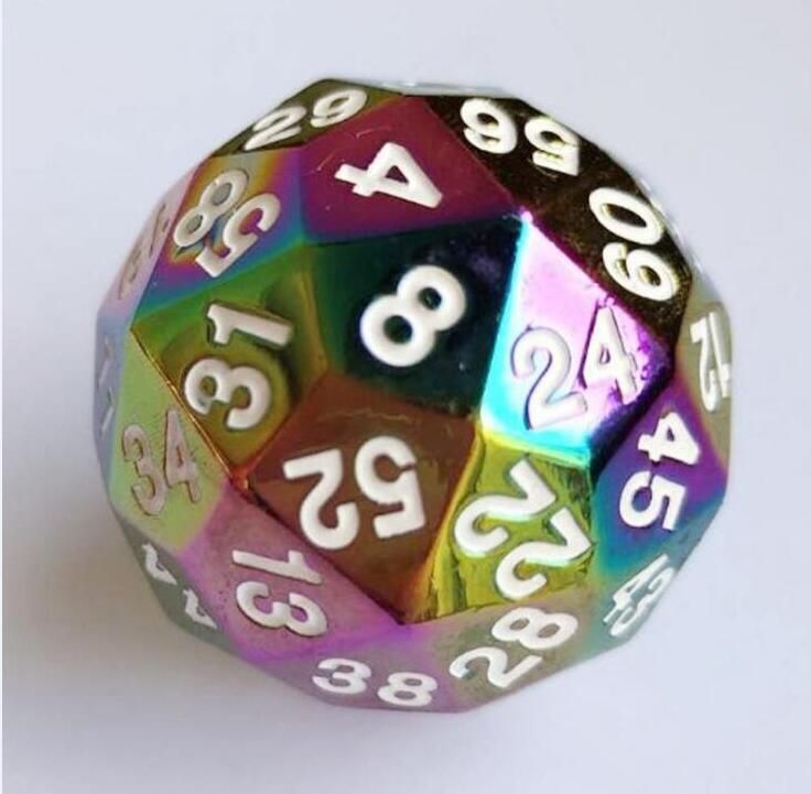 21 60 Sided Dice Zinc Alloy Digital Dice Tabletop Role Playing Game Trpg Dnd Kesulu Coc From Diykings 10 99 Dhgate Com