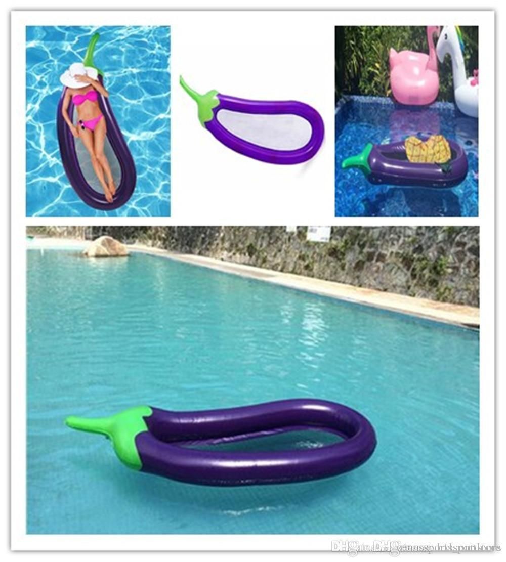eggplant pool float