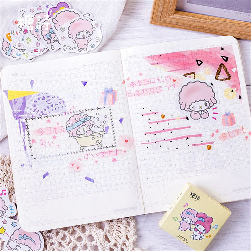 2019 Kawaii Notebook Fashion Cute Sheep Pattern Diary Planner Christmas Decorations School Supplies Stationery From Instrumenthome 22 45