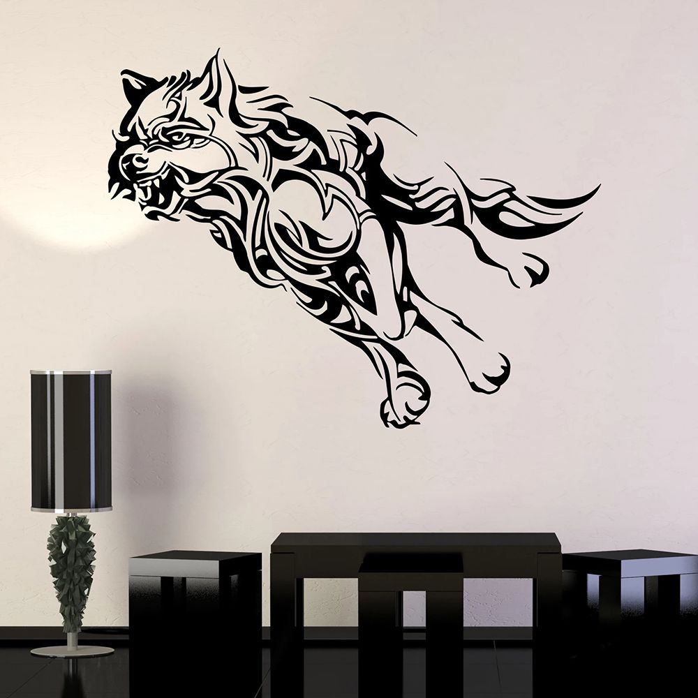vinyl wall art decal sticker Werewolf Custom wall decor