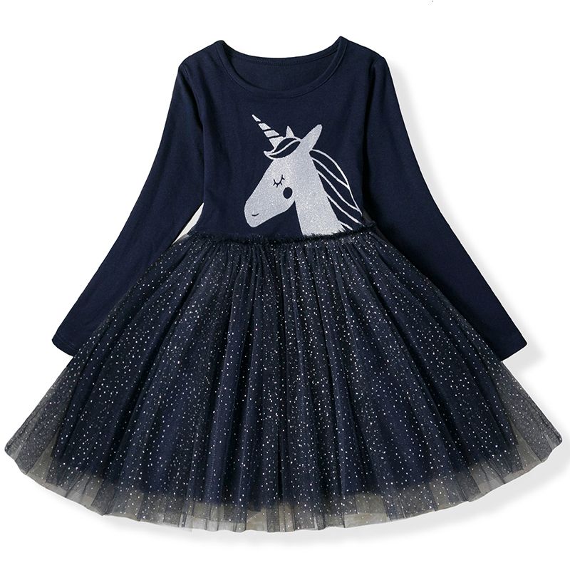 vestido de unicórnio de 7 anos