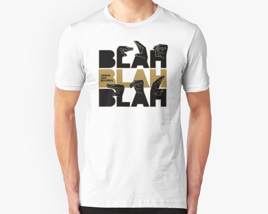 armin van buuren blah blah blah t shirt