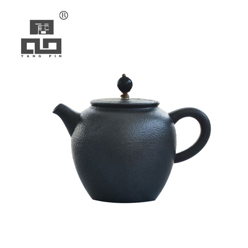#Black Juego de tetera de cerámica TANGPIN tetera japonesa #Black Juego de tetera de cerámica TANGPIN tetera japonesa