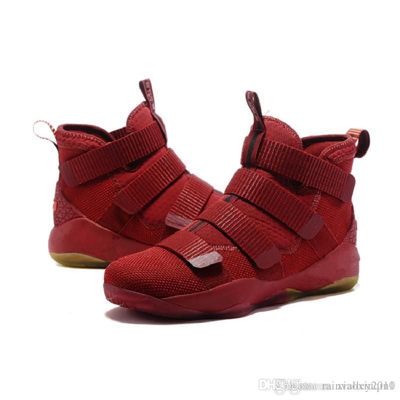 lebron soldier 11 maroon
