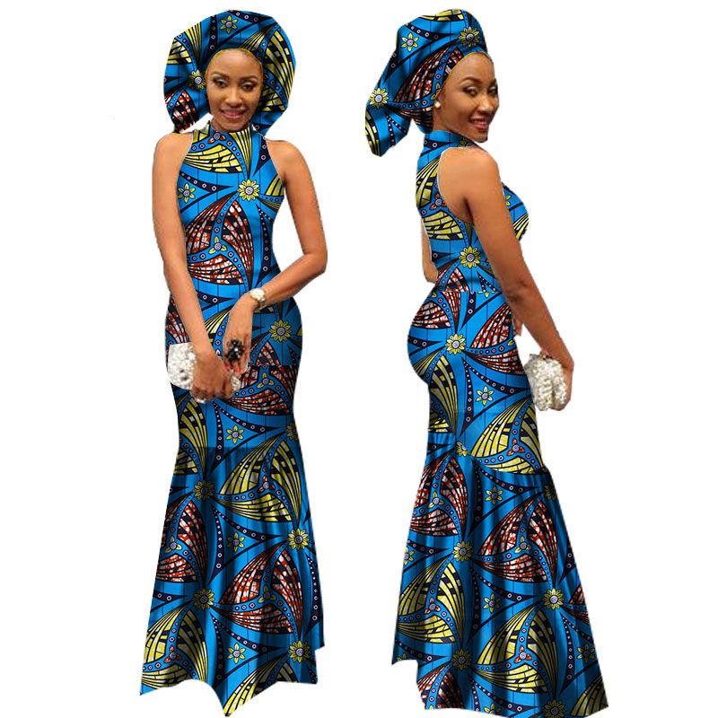 Abbigliamento Etnico Stile Africano 2021 Bazin Riche Stampa Abiti Lunghi Le  Donne Dashiki Dress Dress Dress Vestidos Da 60,88 € | DHgate Italy