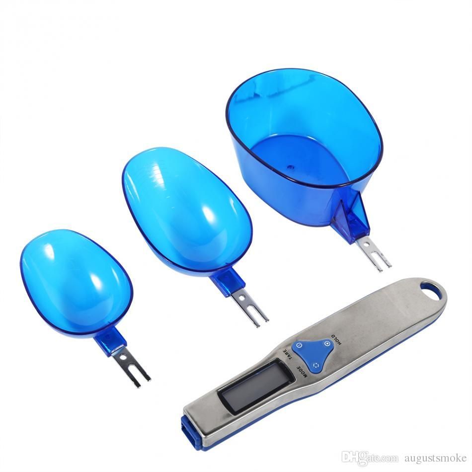 Preciso elettronico Digitale Cucchiaio Scala Peso 500//0.1g Bilancia da Cucina Strumento di misurazione con Display LCD