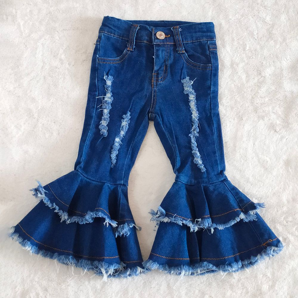 Compre Venta Caliente Baby Girls Diseñador Pantalones Boutique Niños Jeans  Niñas Niñas Jeans Pantalones De Fondo Bell Ropa De Bebé Pantalones De Niña  A 14,68 € Del Babyclothingboutique | Es.Dhgate.Com