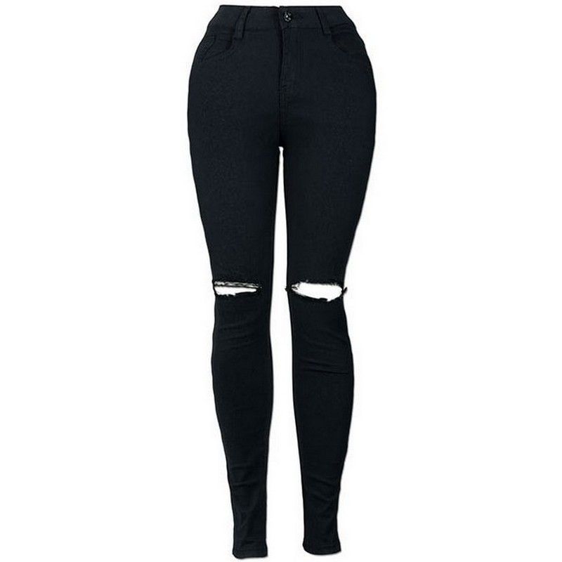 black ripped jeans womens skinny