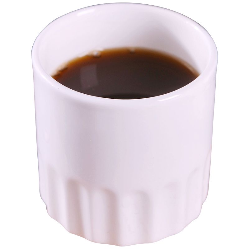 2021 High Quality White Ceramic Tea Cup Porcelain Teacup Handmade Small
