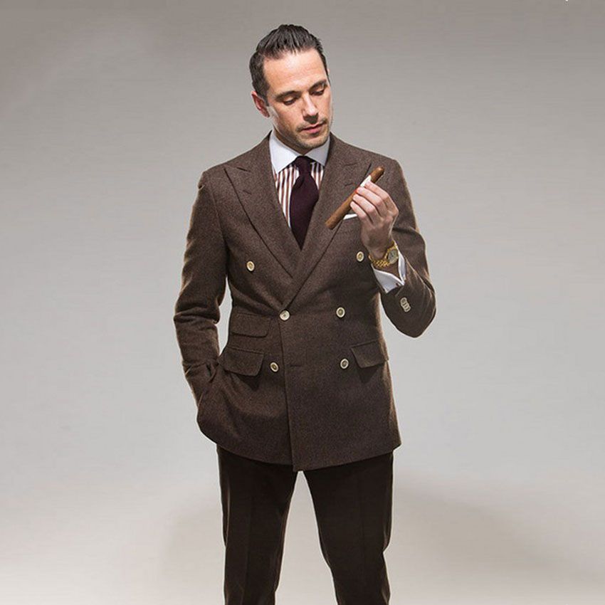 casaco tweed masculino