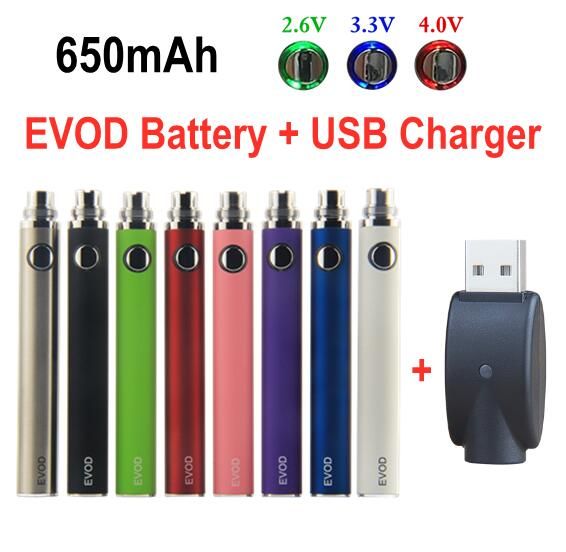 650mAh Evod VV USB充電器