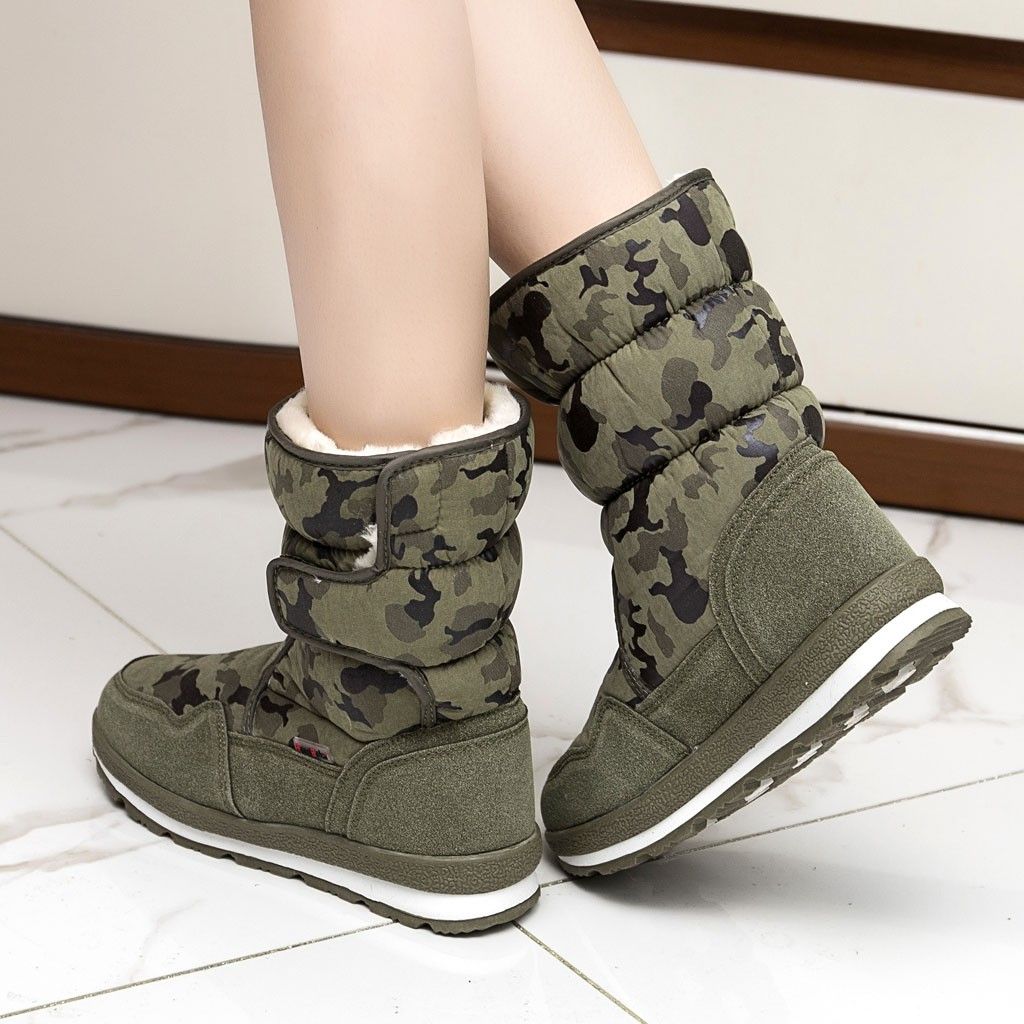 Botas cortas mujer invierno 2019 – con abrigo – Lady Stork | Zapalook