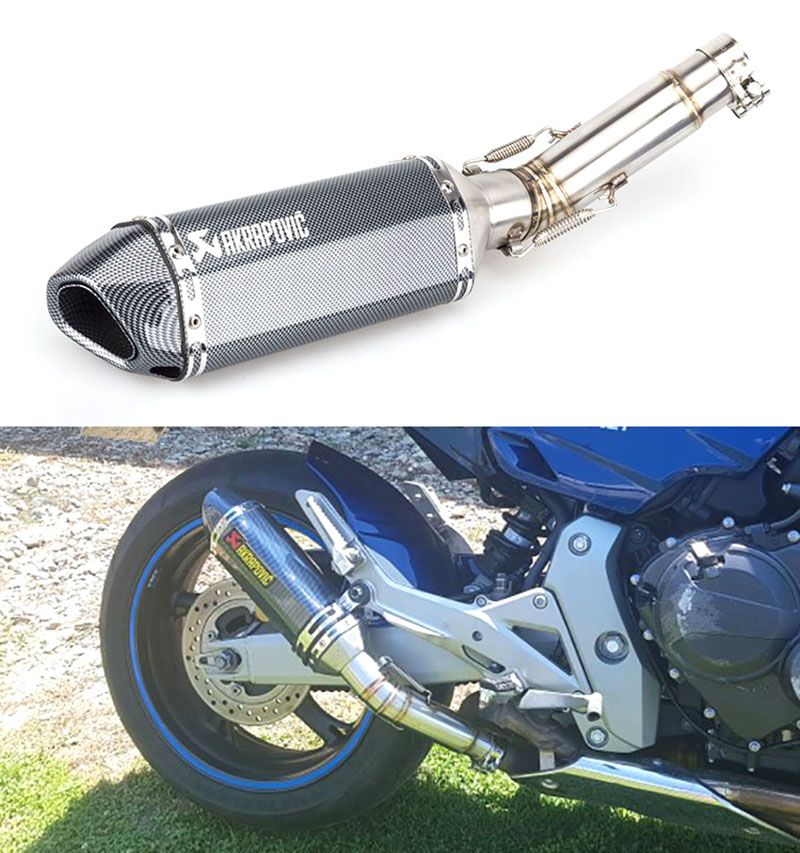 Motorcycle Full Exhaust System Slip on Muffler With DB Killer For For Honda CG 125CC CG125 Motorcycle Full Exhaust System Slip on Muffler With DB Killer For For Honda CG 125CC CG125