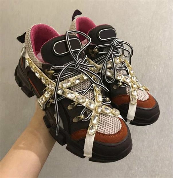 flashtrek sneaker with removable crystals precio