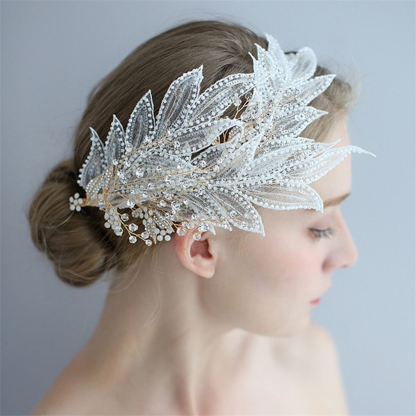 2019 Wedding Bridal Lace Headwear Hair Accessories Ballet