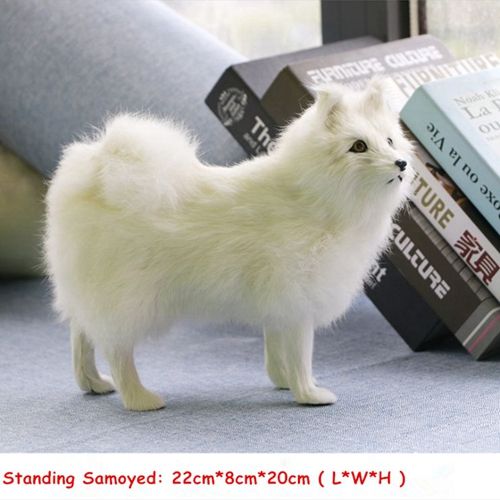 يقف Samoyed 22x8x20cm.