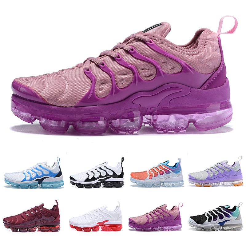 Nike Air Vapormax Plus Tn Nueva Llegada TN Plus Mujer Diseñador Zapatillas  Blancas Rosa Púrpura Niña Uva Mujer Mujer Dama Deportes Zapatillas  Deportivas Al Aire Libre EUR 36 40 Por Bilityty, 35,53