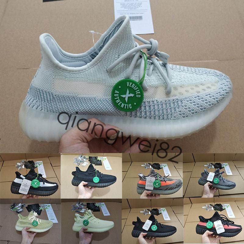 Yeezy x Adidas Light Green Cotton Knit Boost 350 V2 Hyperspace
