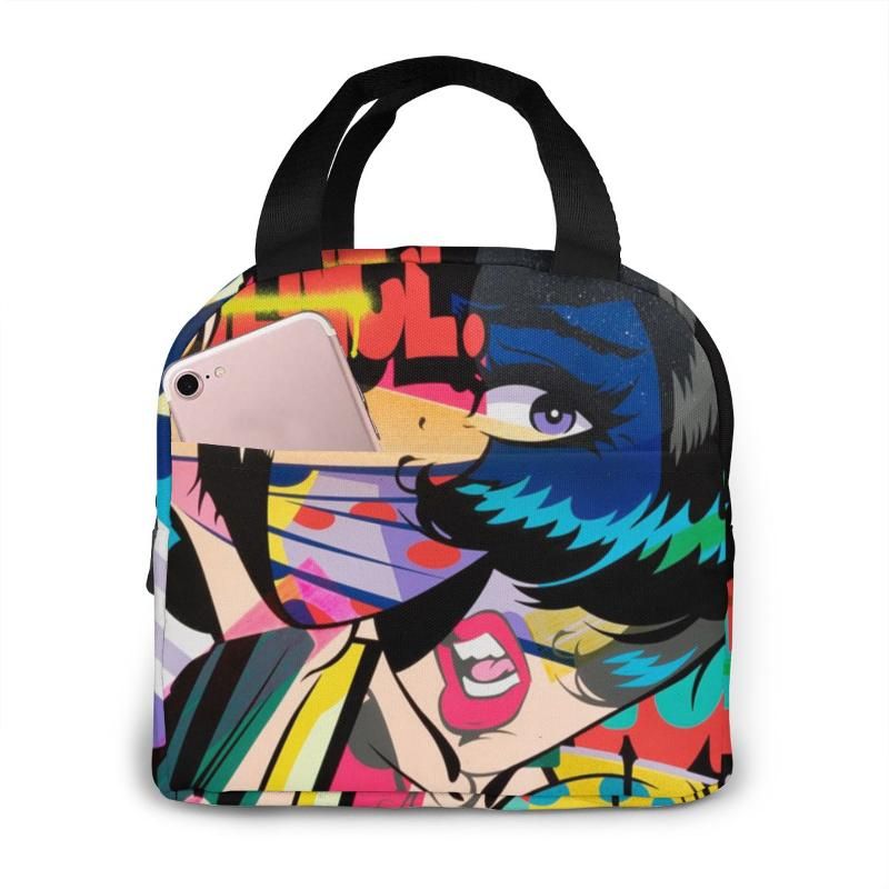 handbag with lunch compartment