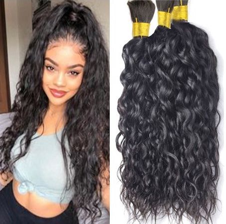 Brazilian Water Wave Natural Wave Human Hair Bulk For Braiding 100 Human Hair Natural Black Bulk Braiding Human Hair Milky Way Weave Milky Way Hair Wholesale From Sweety Humanhair 4 54 Dhgate Com