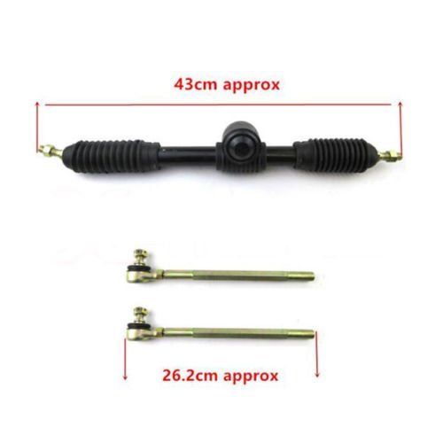 Ting AO Lot de Go Kart volant Assembly 110 CC Biellette de manche réglable Excellent 