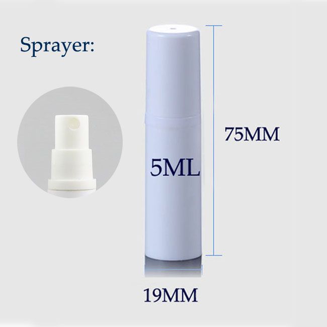 5ML 에어리스 스프레이 병