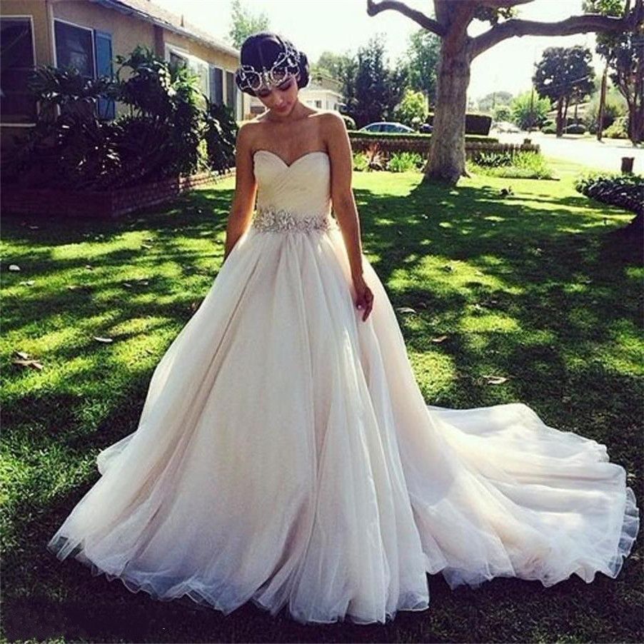rustic ball gown wedding dress