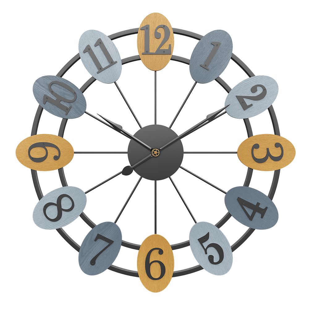 Fashion Large Modern Wall Clock Art Silent Nordic Atmospheri