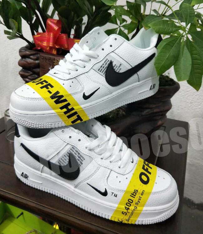 Compre Nike Air Force 1 One Off White Un 1 Dunk Zapatos Para Hombres  Mujeres Ones Negro Rosa Blanco Para Hombre De Las Zapatillas De Deporte De  Alta Escotados Trigo Brown Deportes