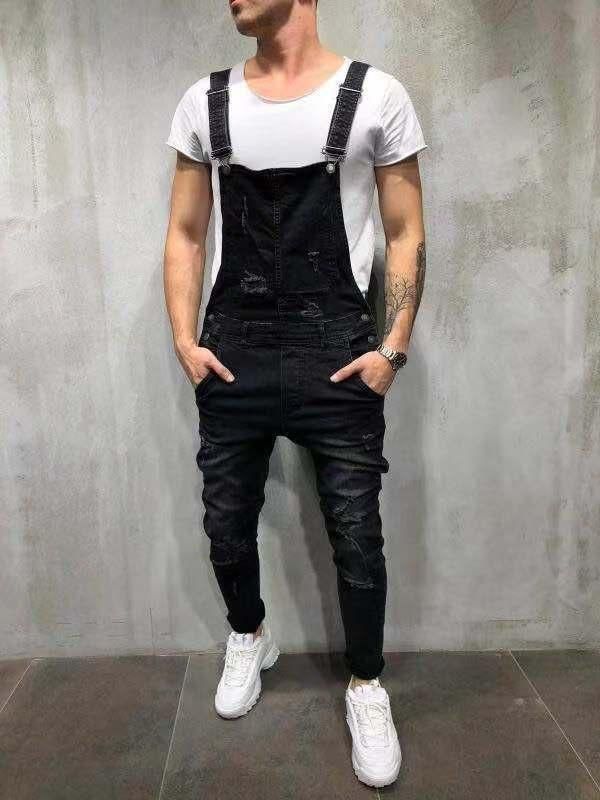 mens dungarees skinny