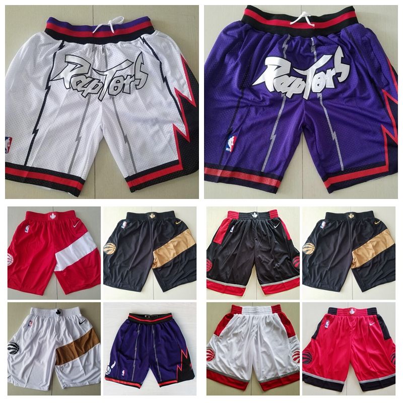 vintage toronto raptors shorts