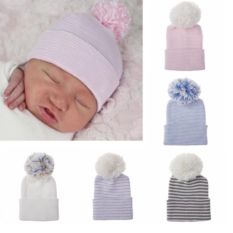newborn pom hat