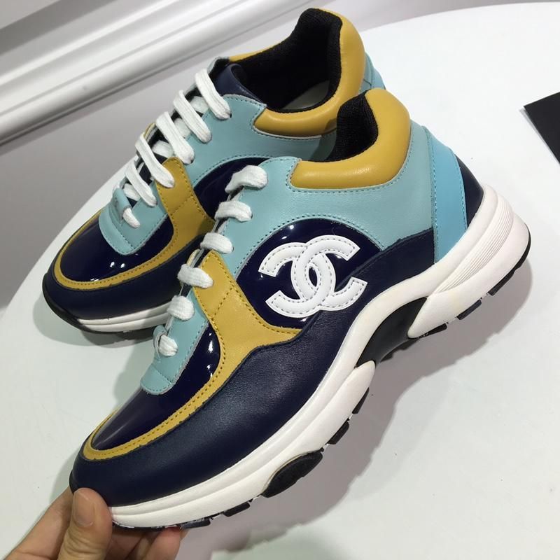 Acheter Pas Cher Chanel Chaussures Pour Hommes De Marque De Luxe Casual  Sneakers DESIGNERS Sport Chaussures Casual Femme Mode Boîtes Formateur Sac  À Poussière D01 Du 62,33 € | Fr.Dhgate