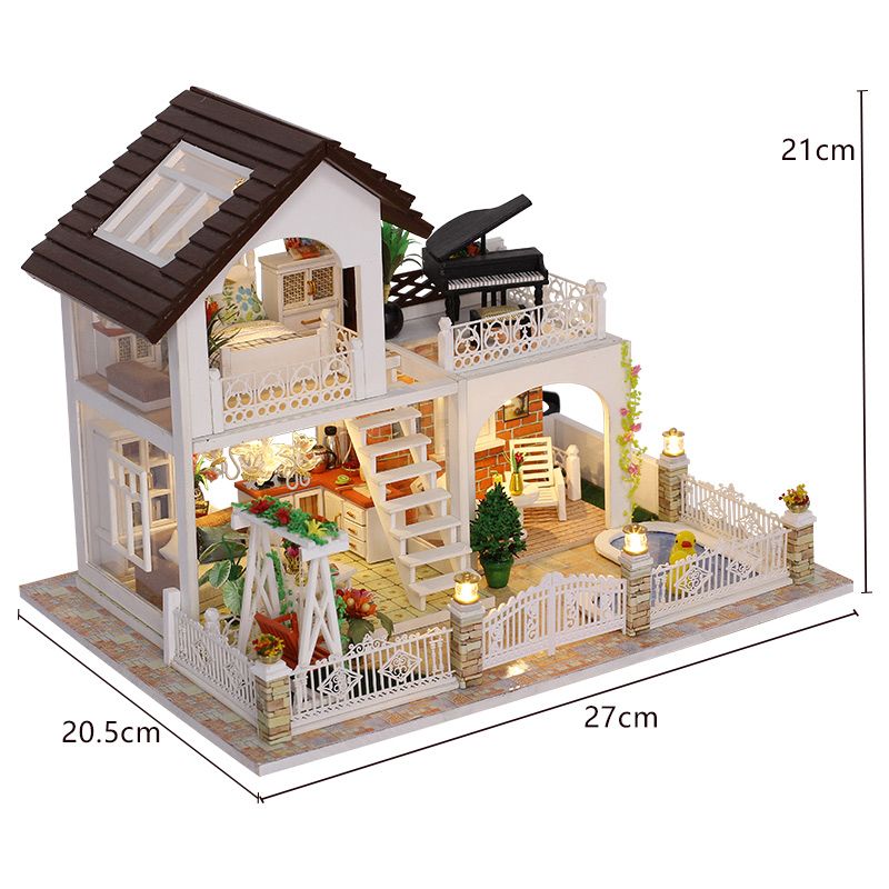diy castle dollhouse