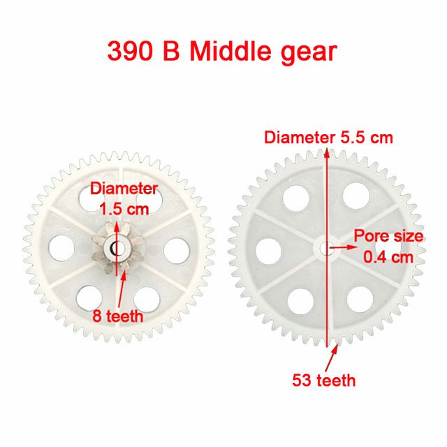 B 390 Middle Gear