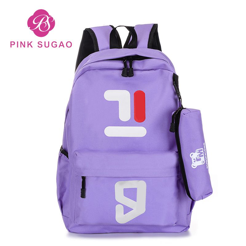 pink designer backpack