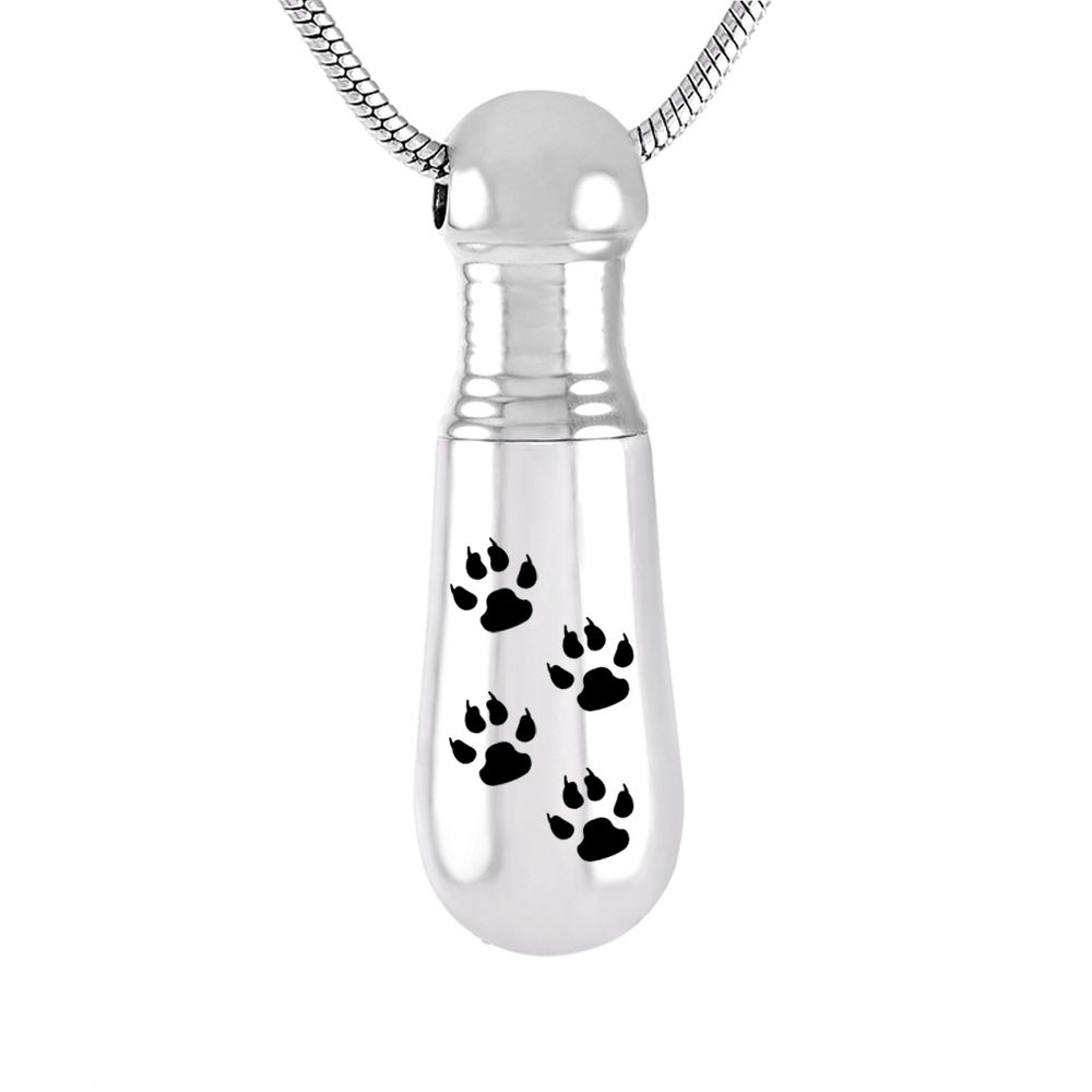 misyou Womens//Men Pet Cat Urn Necklace Baseball Bat Memorial Keepsake Pendant Ash Holder Cremation Jewelry