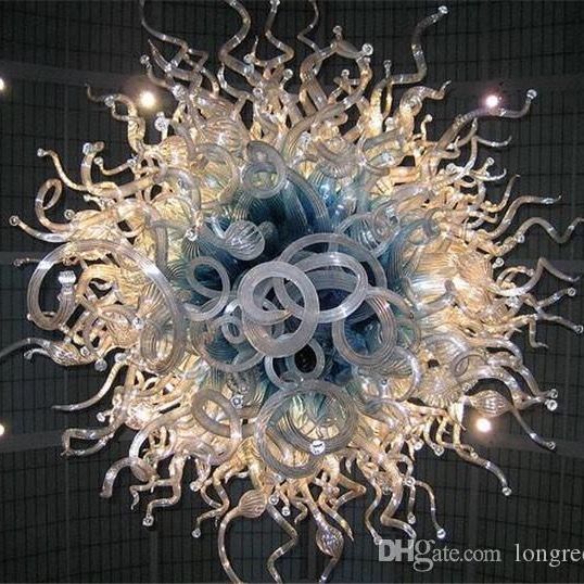 Clear And Blue Hand N Glass Chandelier Lighting Ac 110 240v - Led Chandelier Lights Bulbs Clear And Blue Hand N Glass Chandelier Lighting Ac 110 240v - Led Chandelier Lights Bulbs