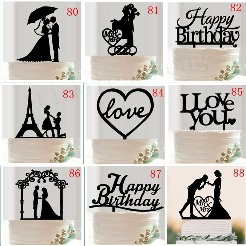 Acheter Pas Cher Styles Varies Gateau De Mariage Topper Mariee Marie Monsieur Madame Gateau De Mariage Insere Carte Cadeau Danniversaire Saint Valentin Du 1 Fr Dhgate