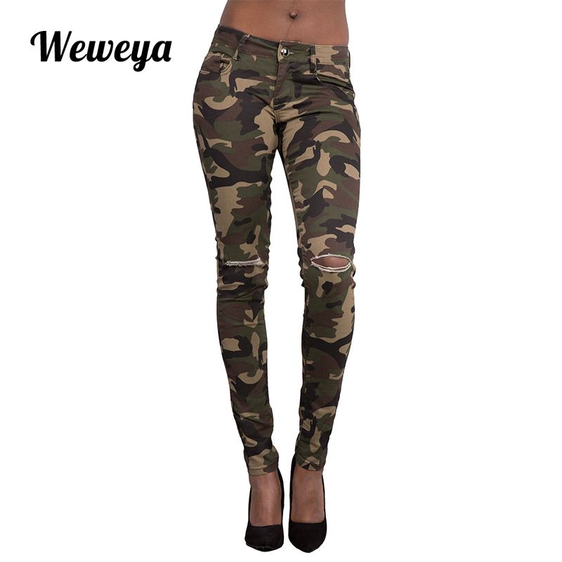 army ripped jeans