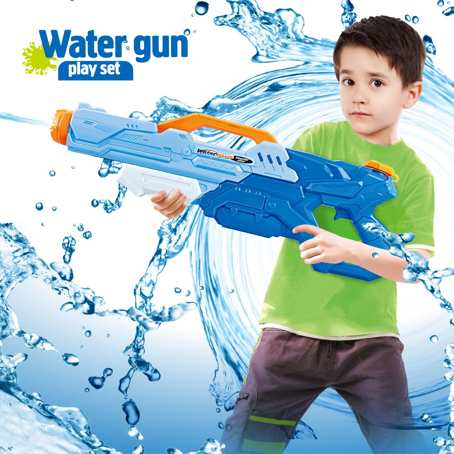 Pistola de água de brinquedo