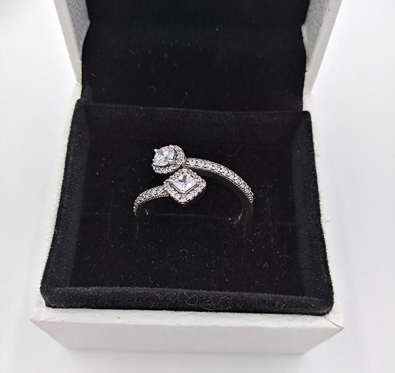 Pandora ring abstract elegance clearance sterling silver