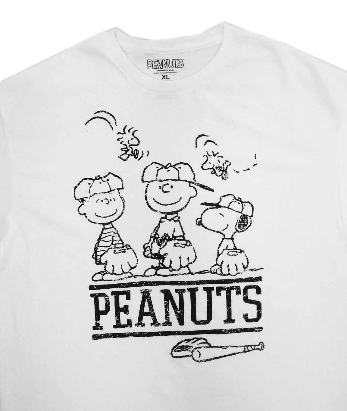 peanuts baseball shirt